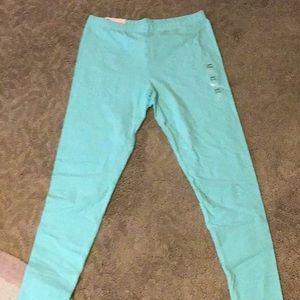 Kohl’s mid rise teal leggings
